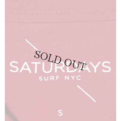 画像4: サタデーズサーフニューヨーク　Saturdays Surf NYC　胸ロゴ　Tシャツ　赤　S