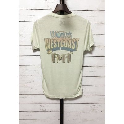 画像2: TMT Tシャツ TEE WORLDS WEST COAST　ウオッシュ加工