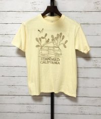 スタンダードカリフォルニア　STANDARD CALIFORNIA　Tシャツ　イエロー　S 
