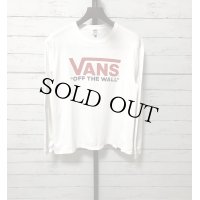 VANS Classic Logo print Long Sleeve T-shirts　バンズ　クラシックロゴプリントT