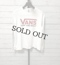 VANS Classic Logo print Long Sleeve T-shirts　バンズ　クラシックロゴプリントT