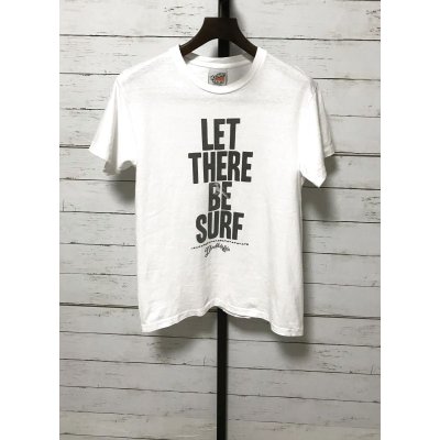 画像1: マーブルズ　Marbles『 LET THERE BE SURF』ラフィ天竺 T-shirts /　白　M