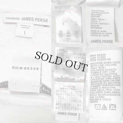 画像5: ジェームスパース　JAMES PERSE　VネックTシャツ　JAMES PERSE　STANDARD