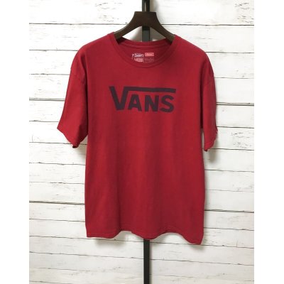 画像1: VANS Classic Logo TEE　バンズ　クラシックロゴTシャツ　L　メキシコ製