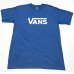 画像3: VANS Logo Tee　バンズ ロゴ Tシャツ　ブルー　L　メキシコ製