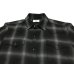 画像4: ラグスマックレガー ウエスタンチェックシャツ Rags McGREGOR WESTERN SHIRTS ブラック S