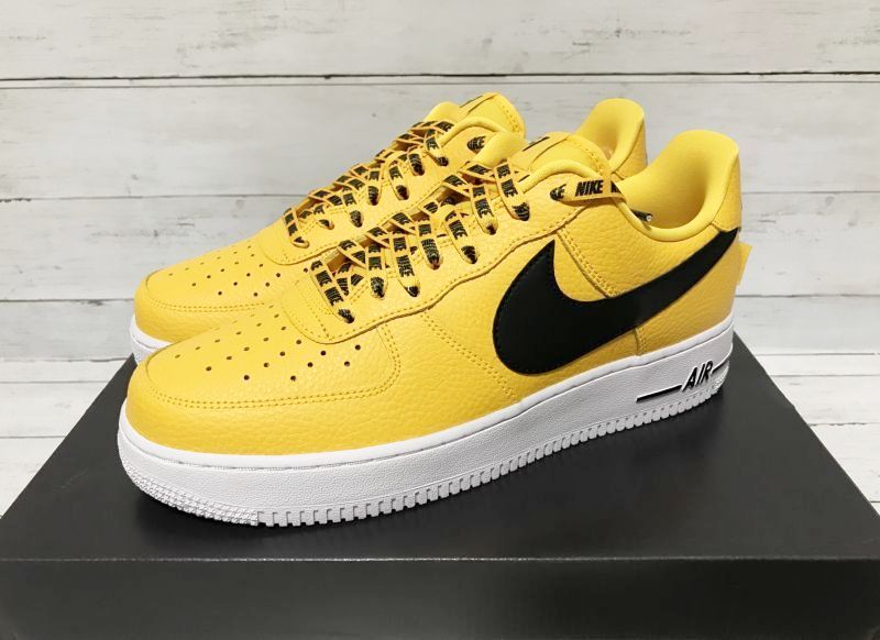 ナイキ エアフォース 1 07 Lv8 Nike Air Force 1 黄 エアフォース1 黄 27cm Us9 国内正規品 コレbox