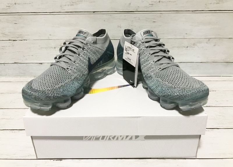 Nike Air Vapormax Flyknit Polarized Blue ナイキ エア ヴェイパーマックス フライニット ウルフグレー ブルー 26cm Us8 国内正規品 コレbox