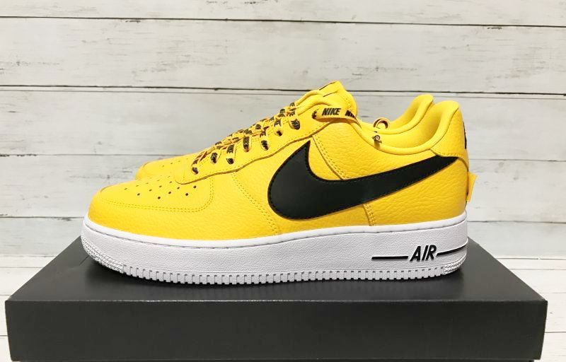 ナイキ エアフォース 1 07 Lv8 Nba Nike Air Force 1 黄色 Nba エアフォース1 Nba 27cm Us9 国内正規品 コレbox