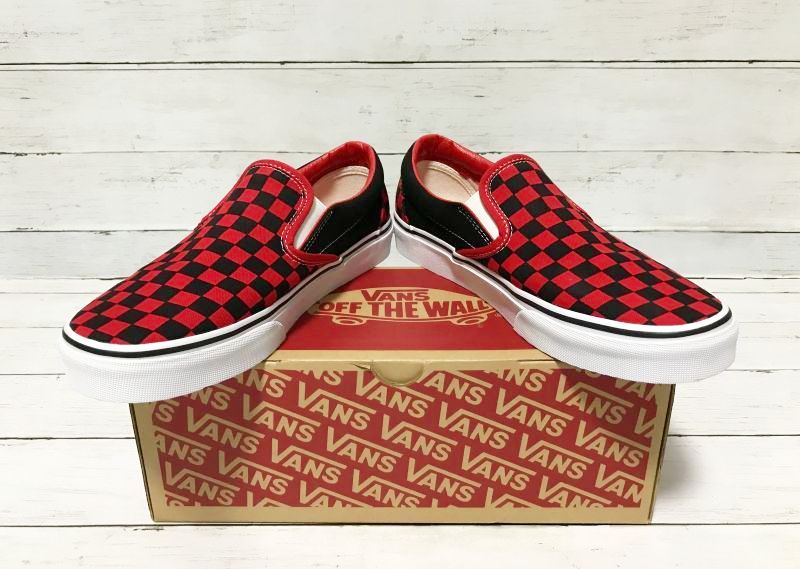 vans classic red