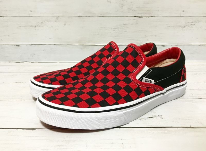 vans classic red