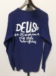 画像2: デウス　DEUS　×　ジャーナルスタンダード　ロンT　Tシャツ　デウスエクスマキナ　Deus ex Machina 　ネイビー　Sサイズ (2)