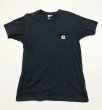 画像3: Carhartt　×　ADAM KIMMEL　カーハート　×　アダムキメル　ポケットTee ネイビー　M　メキシコ製 (3)