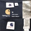 画像4: Carhartt　×　ADAM KIMMEL　カーハート　×　アダムキメル　ポケットTee ネイビー　M　メキシコ製 (4)