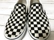 画像7: VANS SLIP-ON バンズ　スリッポン　チェッカーフラッグ　黒/白　 (7)