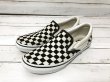 画像3: VANS SLIP-ON バンズ　スリッポン　チェッカーフラッグ　黒/白　 (3)