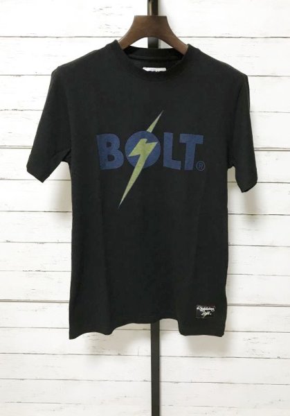 画像1: ライトニングボルト Lightning Bolt 　ロゴTシャツ　黒　M (1)