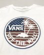 画像4: VANS Logo T-shirts　バンズ　星条旗ロゴ　Tシャツ　白　S (4)