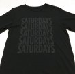 画像4: サタデーズサーフニューヨーク　Saturdays Surf NYC　Tシャツ 黒　M (4)