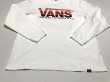 画像4: VANS Classic Logo Rainbow print Long Sleeve T-shirts　バンズ クラシックロゴ レインボープリント ロンT　L (4)