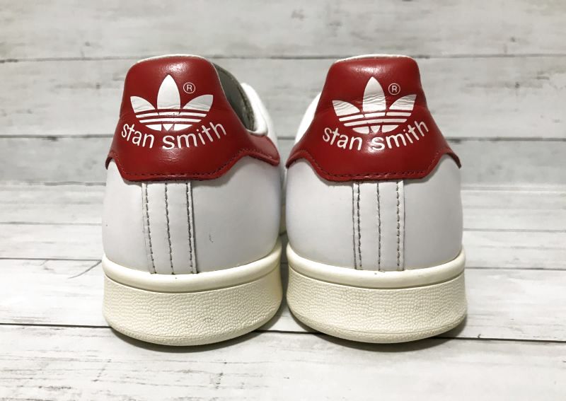 adidas STANSMITH 2014復刻版 本革 スニーカー ガラスレザー