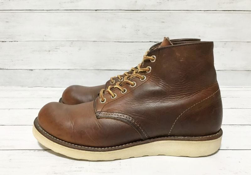 【良品】8.5D 9111　REDWING　プレーントゥ #10